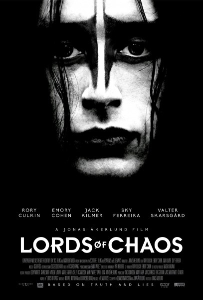 Capa do Filme Lord Of Chaos, estrelado por Rony Culkin - irmão de Macaulay Culkin